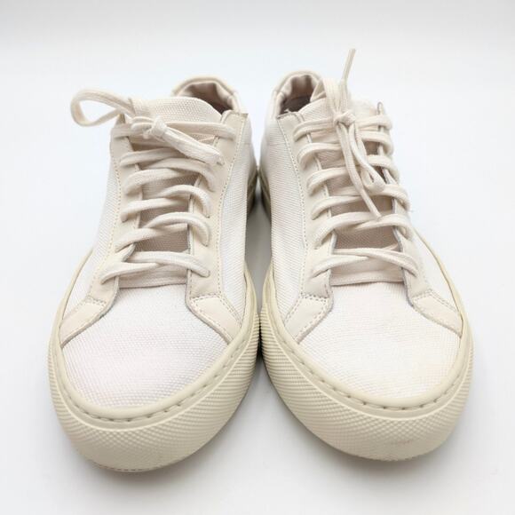 Common Projects Achilles Leather Low Top Sneaker Shoes Women's Size US8 EU38 - Picture 2 of 16